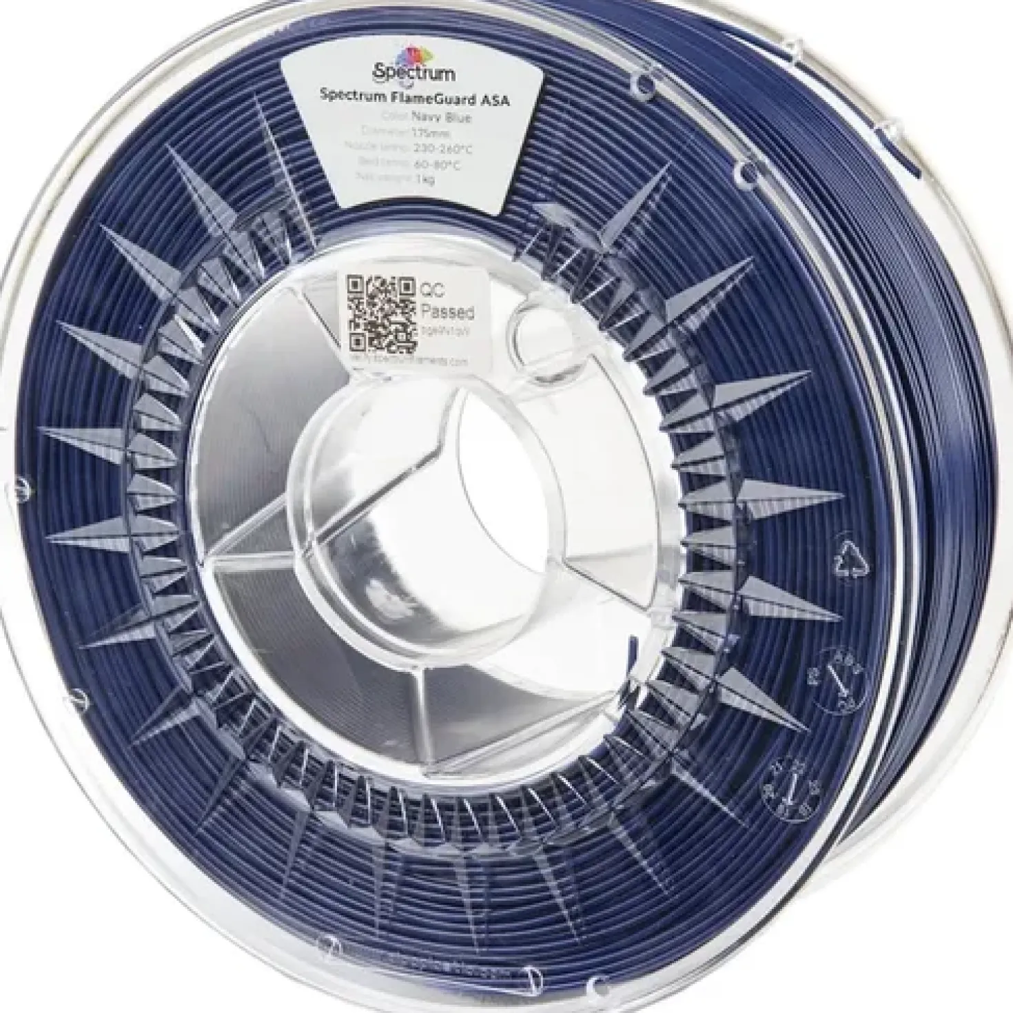 Spectrum - FlameGuard ASA 275 - Navy Blue - 1.75mm - 1kg