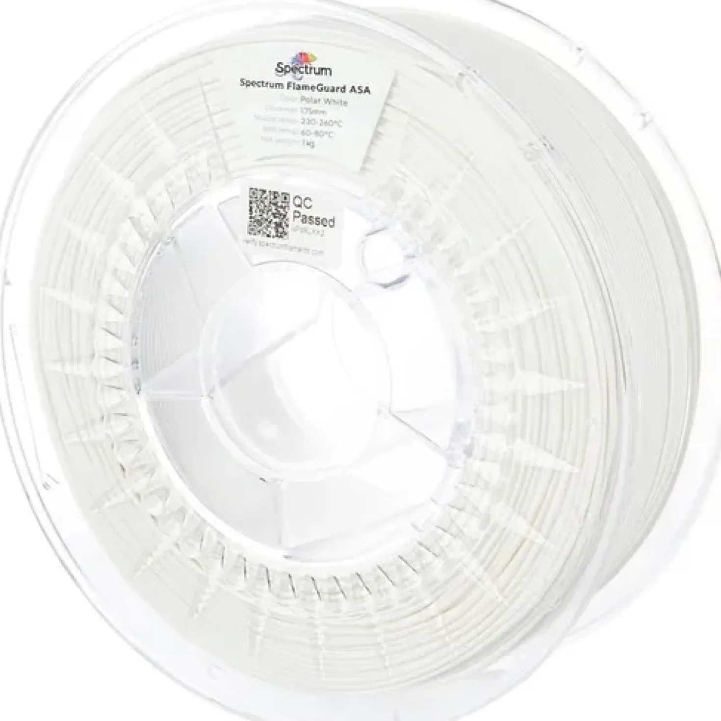 Spectrum - FlameGuard ASA 275 - Polar White - 1.75mm - 1kg