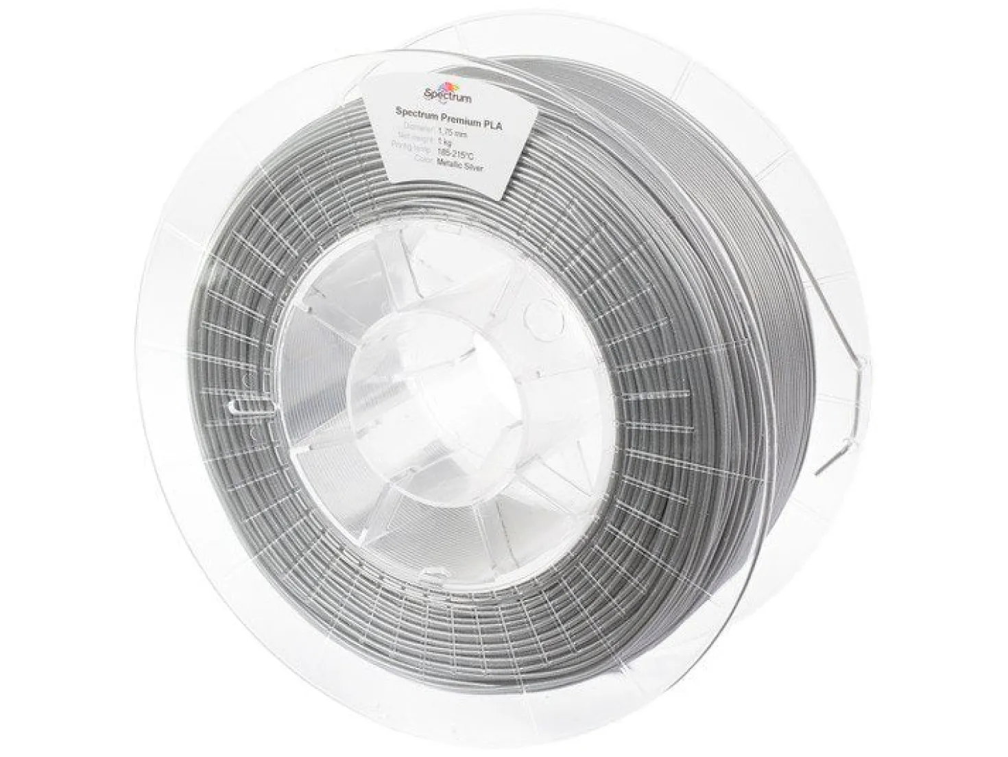 Spectrum - Glitter PLA - 1.75mm - Silver Metallic - 1kg