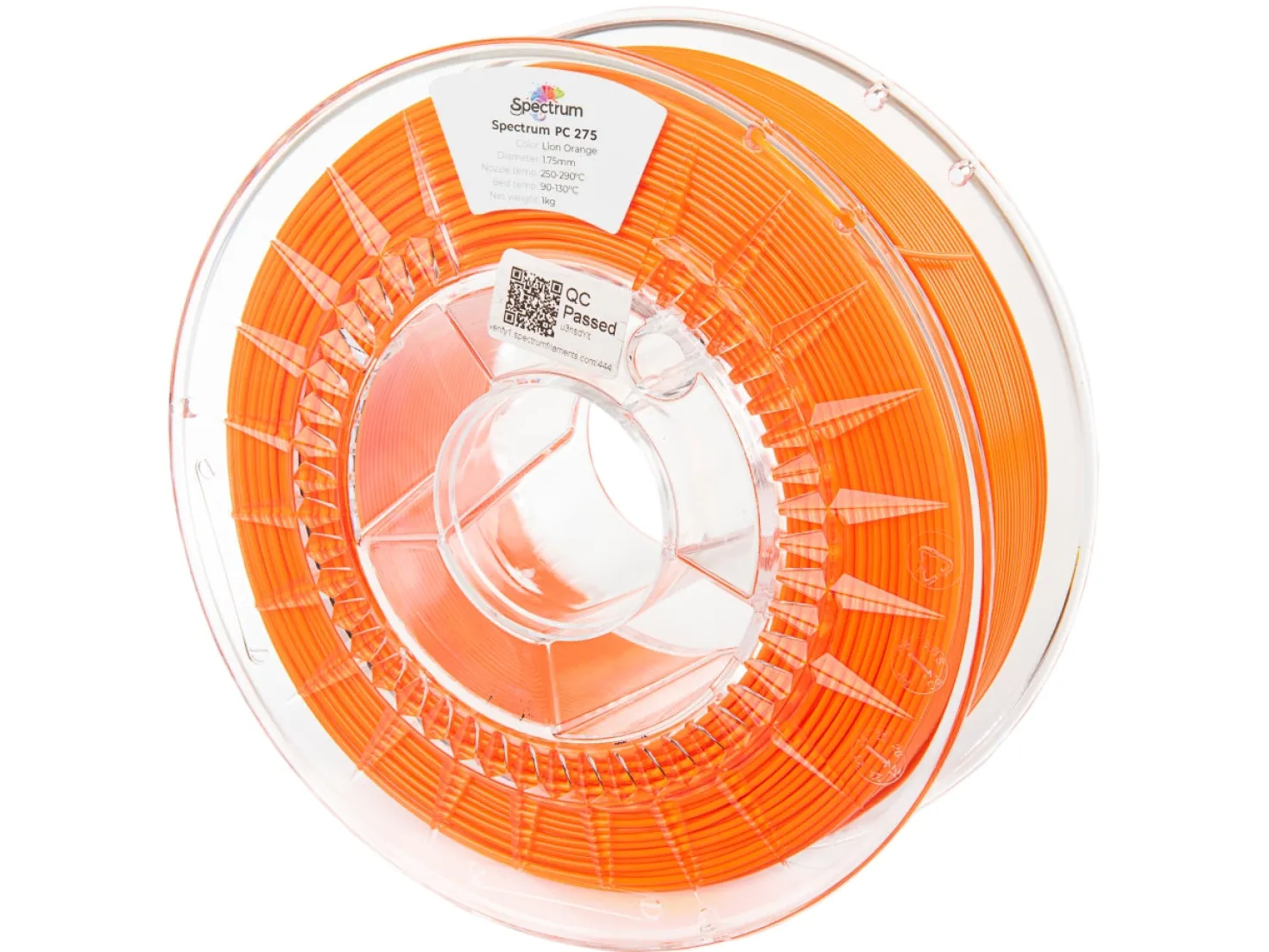 Spectrum - PC 275 - Lion Orange - 1.75mm - 1kg
