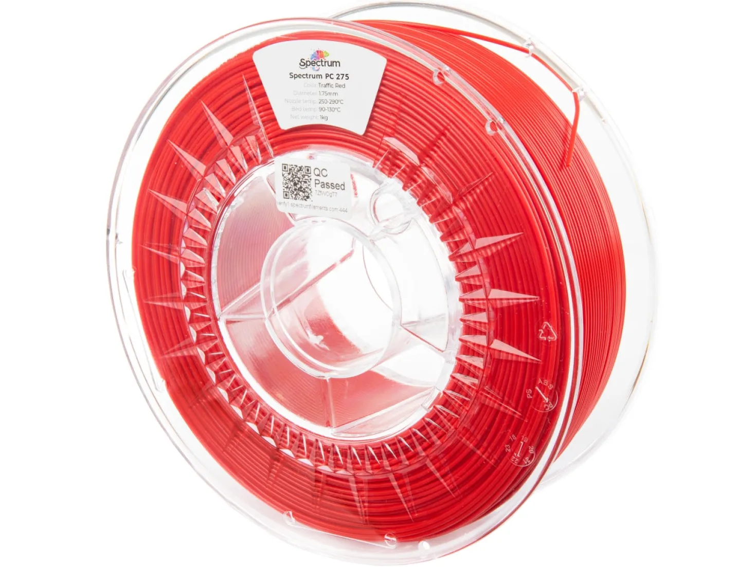 Spectrum - PC 275 - Traffic Red - 1.75mm - 1kg