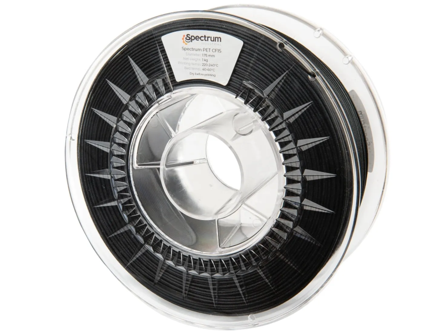 Spectrum - PET CF15 - Black - 1.75mm - 500g