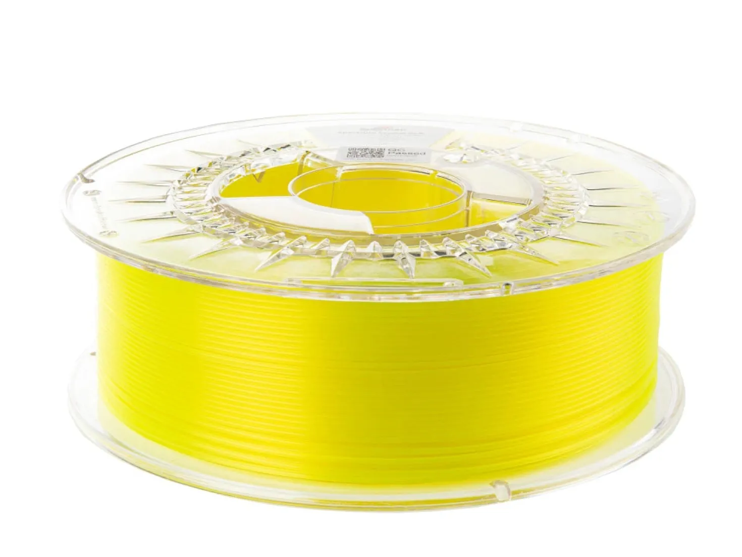 Spectrum - PLA Crystal - Electric Yellow - 1.75mm - 1kg