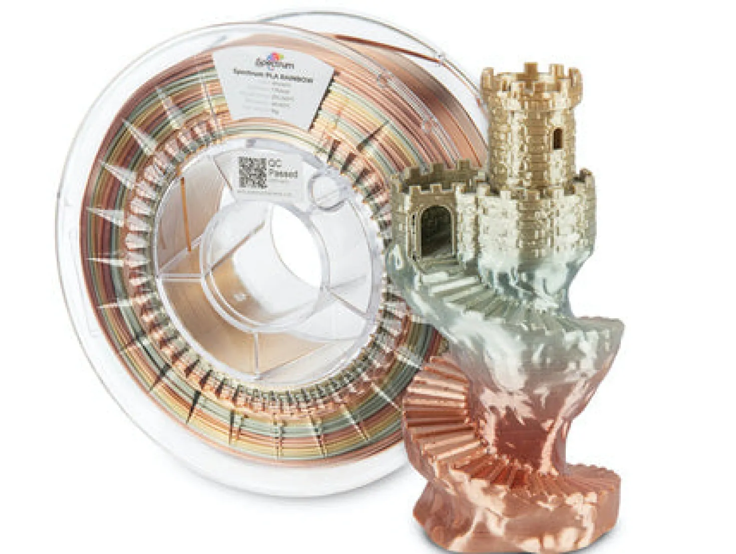 Spectrum - PLA SILK Rainbow - Ancient - 1.75mm - 1kg