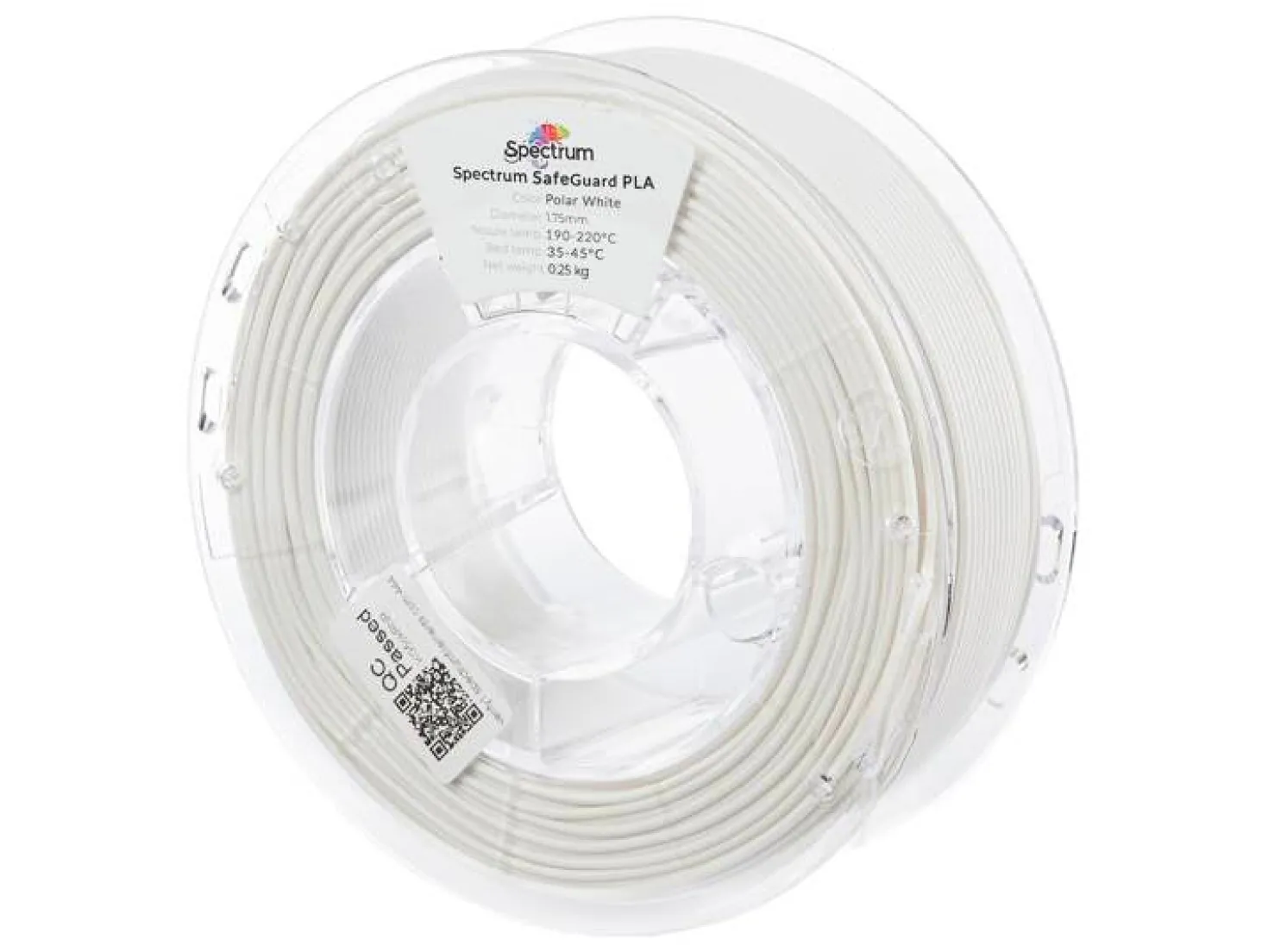 Spectrum - SafeGuard PLA - Polar White - 1.75mm - 1kg