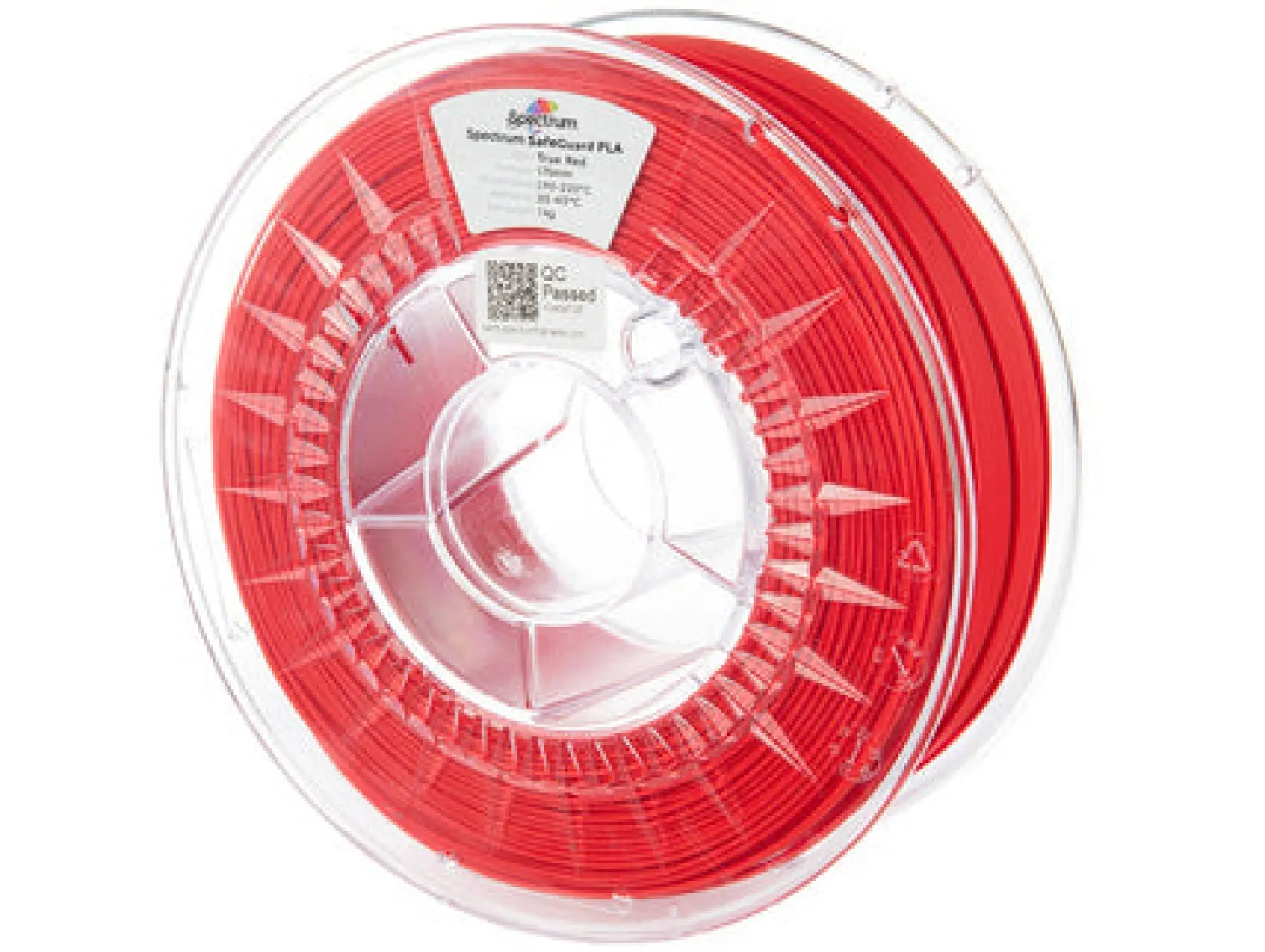 Spectrum - SafeGuard PLA - True Red - 1.75mm - 1kg