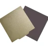 SpiderGoldPowder And Smooth PEO - Double Sided SpringSteel System with Magnetic Sheet - Ender-3 Series - 235x235mm
