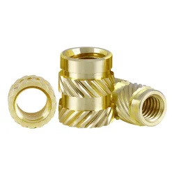 Spider - Knurled Copper Nut - M5x10x7