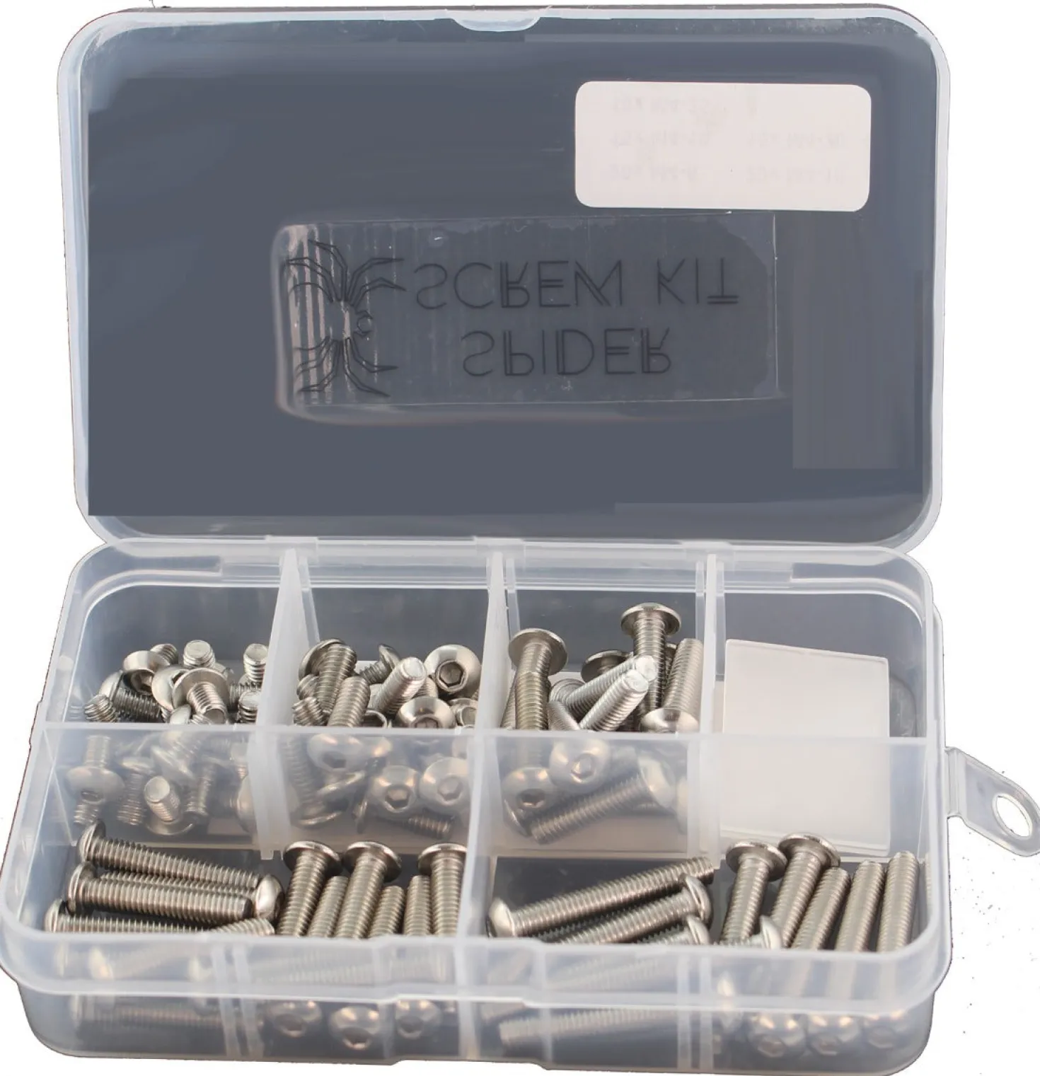 SpiderScrew Kit - M4 - 80 pcs