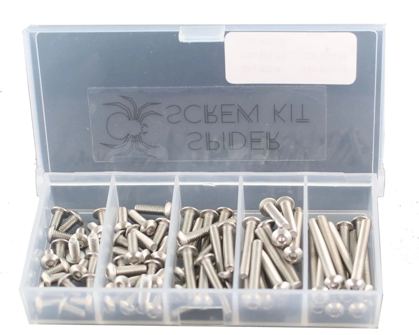 SpiderScrew Kit - M3 - 80 pcs
