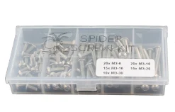 SpiderScrew Kit - M3 - 80 pcs