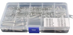 SpiderScrew Mixed Kit - M3-M4-M5-M6 - 160 pcs