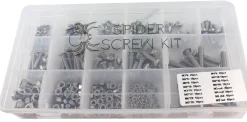 SpiderScrew Mixed Kit with Nuts - M3-M4-M5-M6 - 160 pcs
