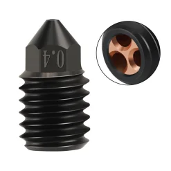 Spider - TripleFlow Clone Hardened Steel Nozzle - 0.4mm (Ex. K1/K1 Max/Ender-3)