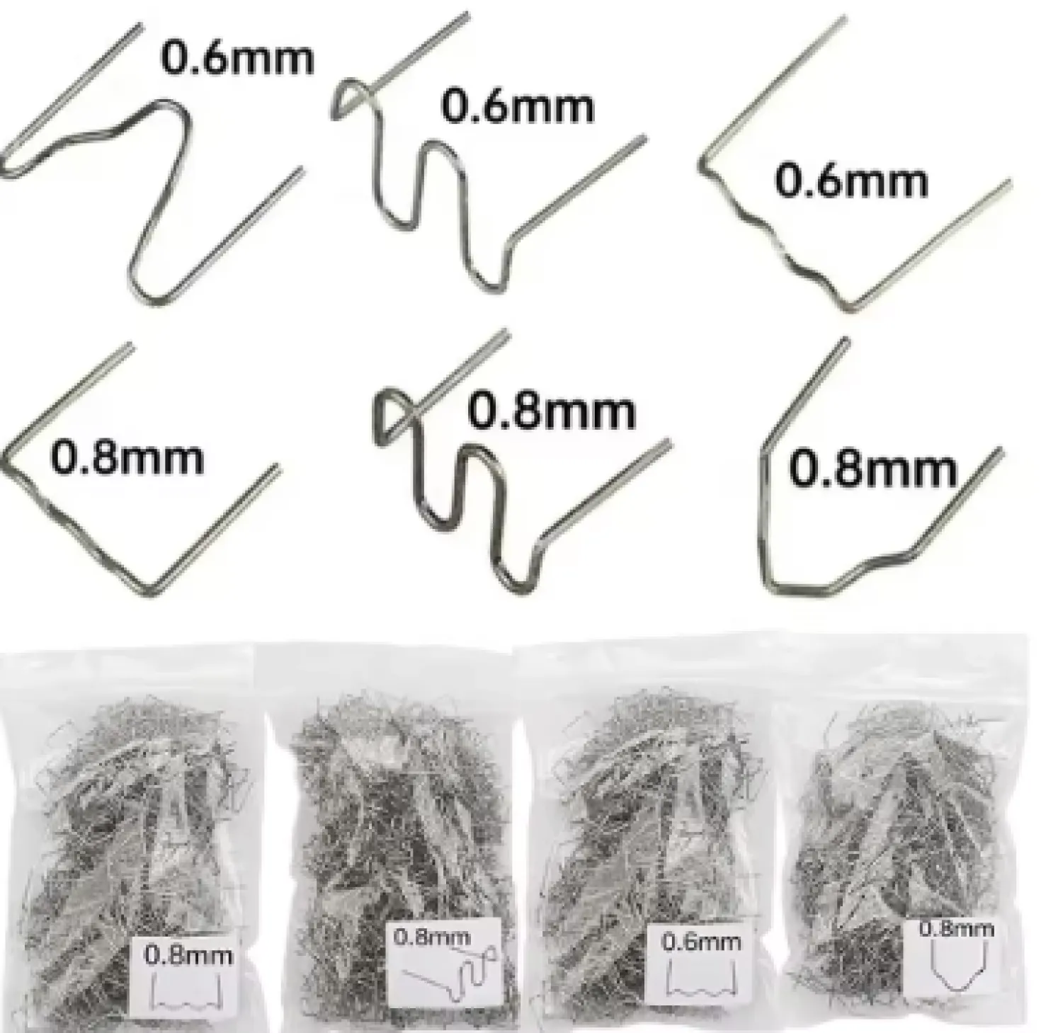 Spider - Welding Pin - Outside Corner Stables - 0.6mm (100 Pcs)