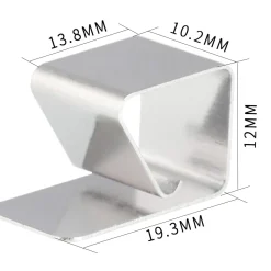 Stainless Steel Ultrabase Glass Fixing Clip