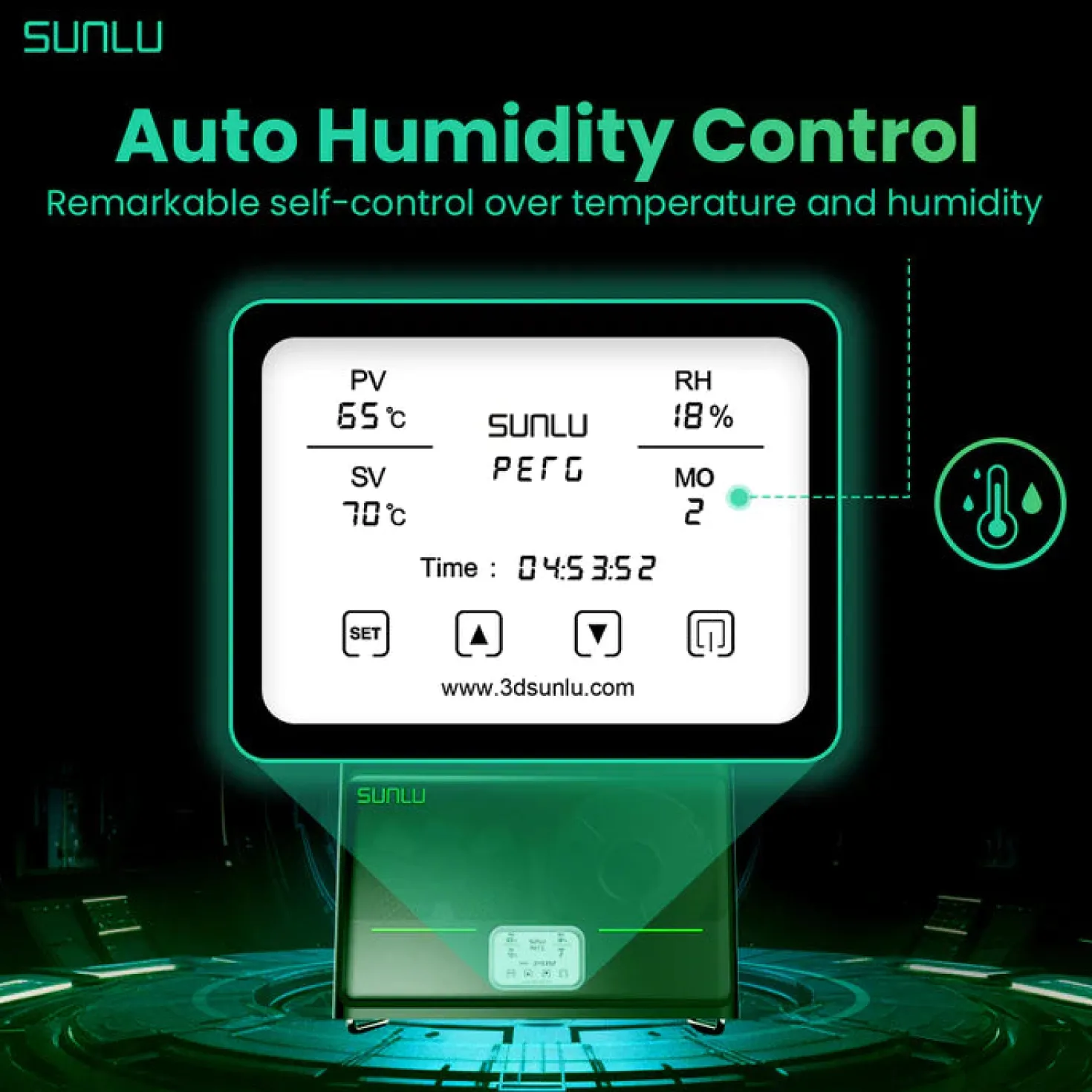 SUNLU - FilaDryer S4 - Filament Opbevaring