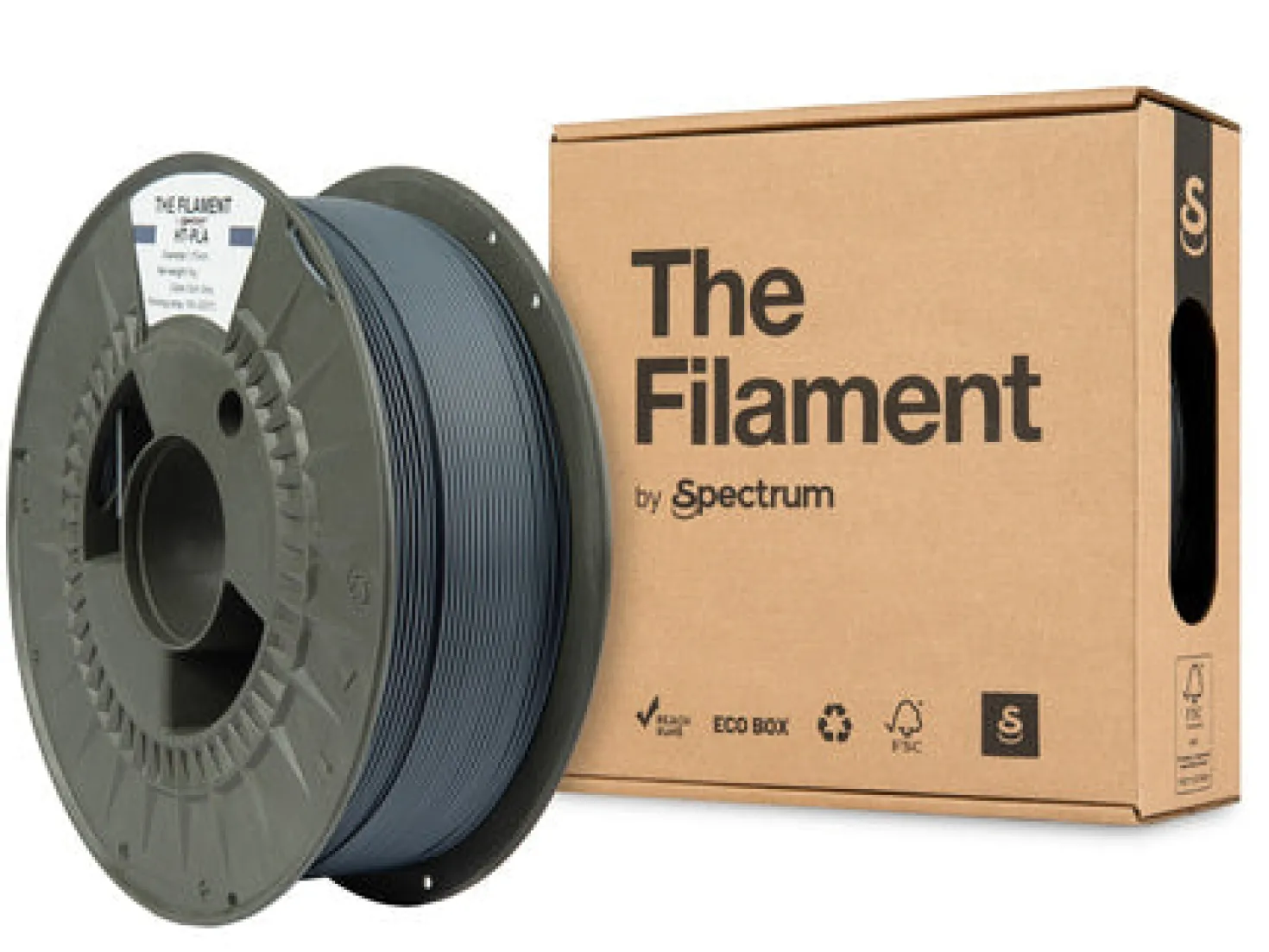 The Filament - HT-PLA - Dark Grey - 1.75mm - 1kg