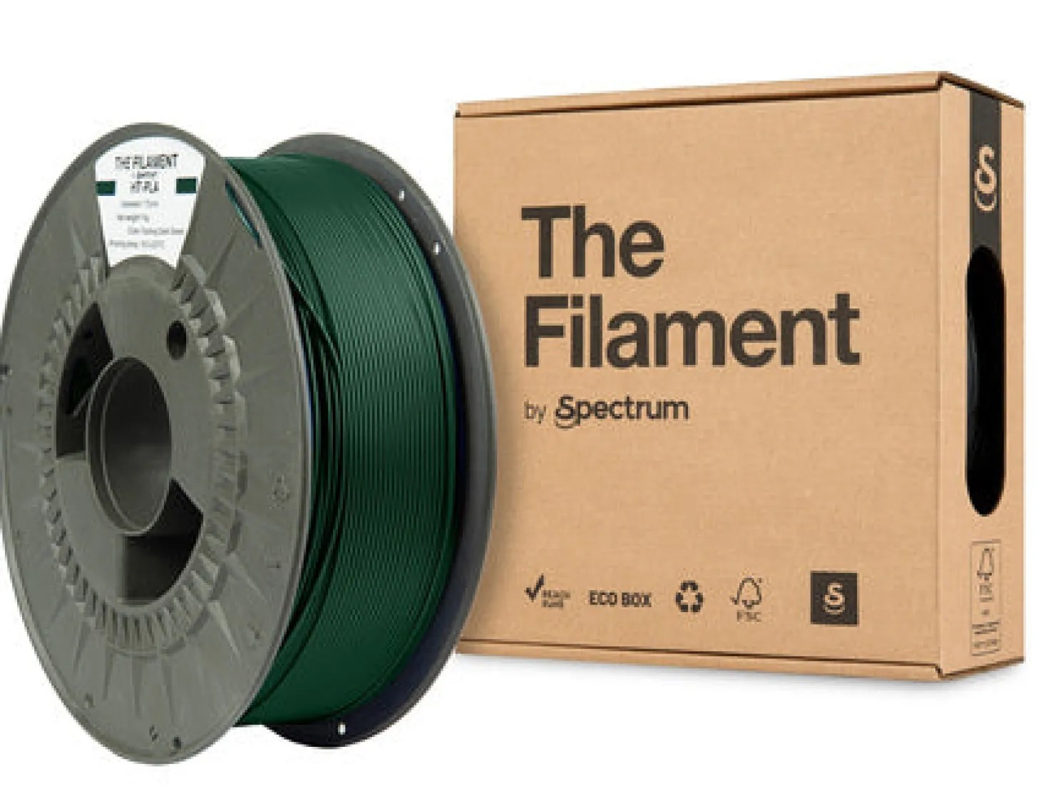 The Filament - HT-PLA - Tooling Dark Green - 1.75mm - 1kg