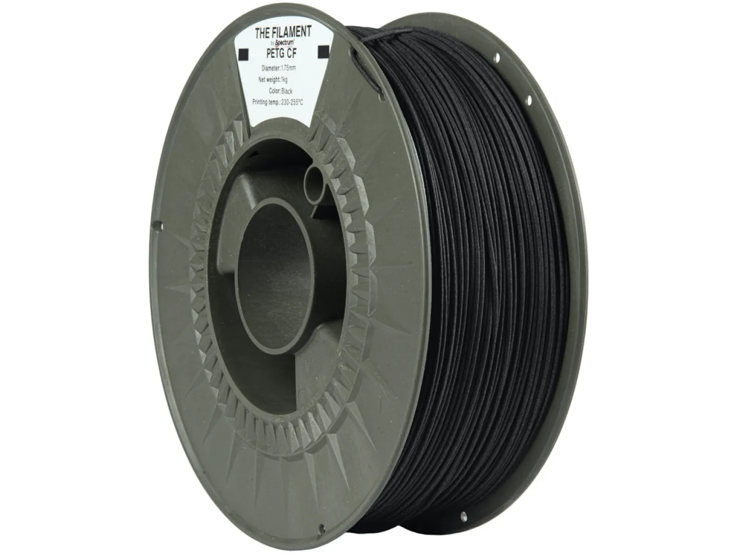 The Filament - PETG CF - Black - 1.75mm - 1kg