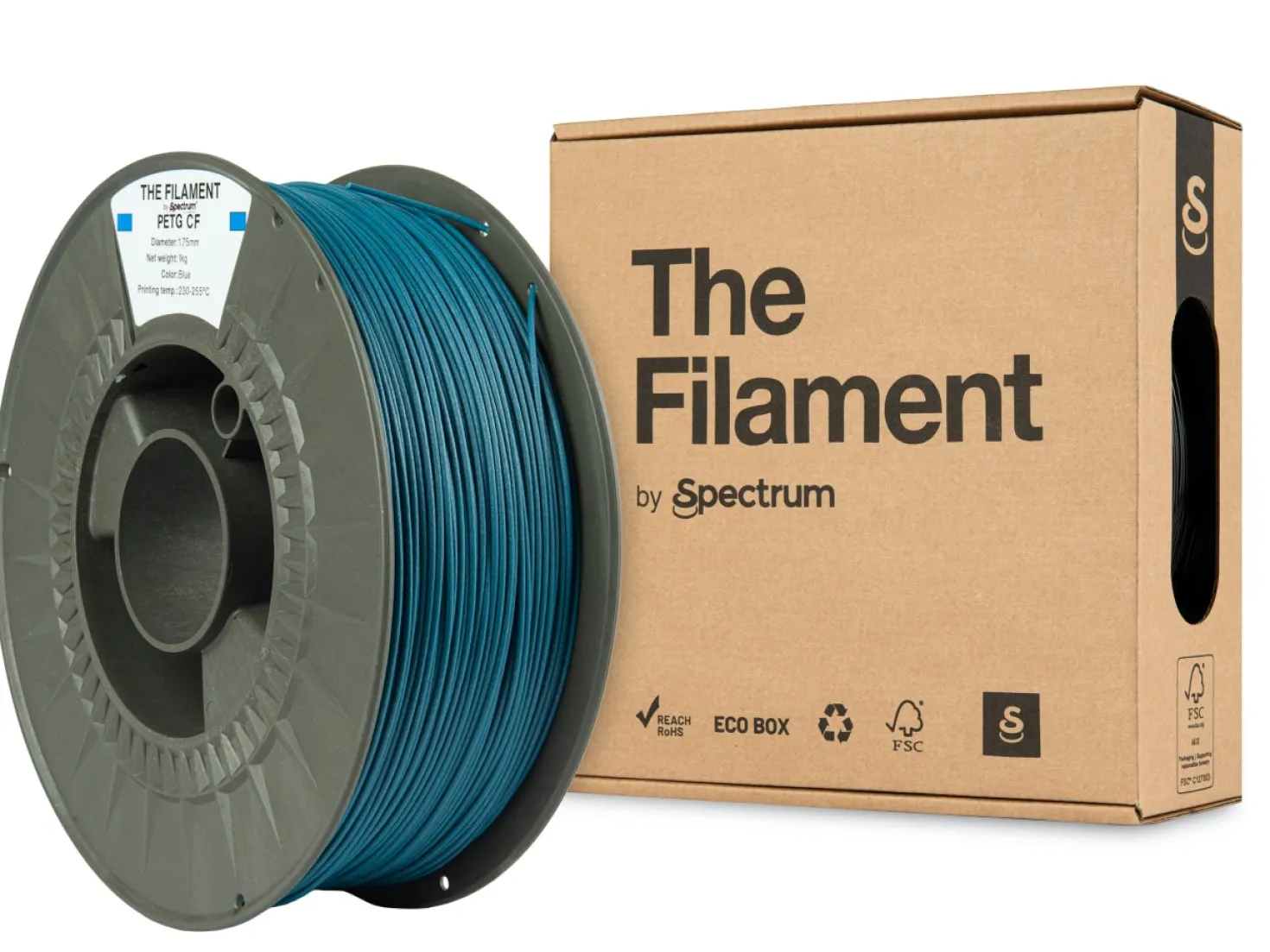 The Filament - PETG CF - Blue - 1.75mm - 1kg