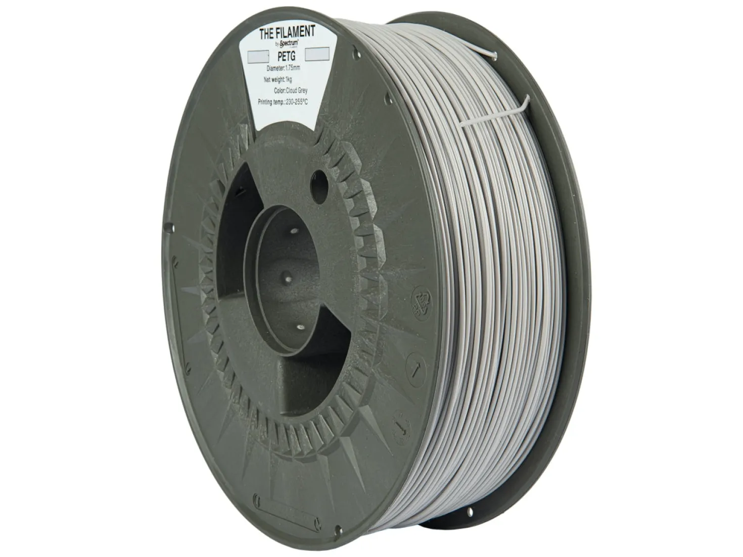 The Filament - PETG - Cloud Grey - 1.75mm - 1kg