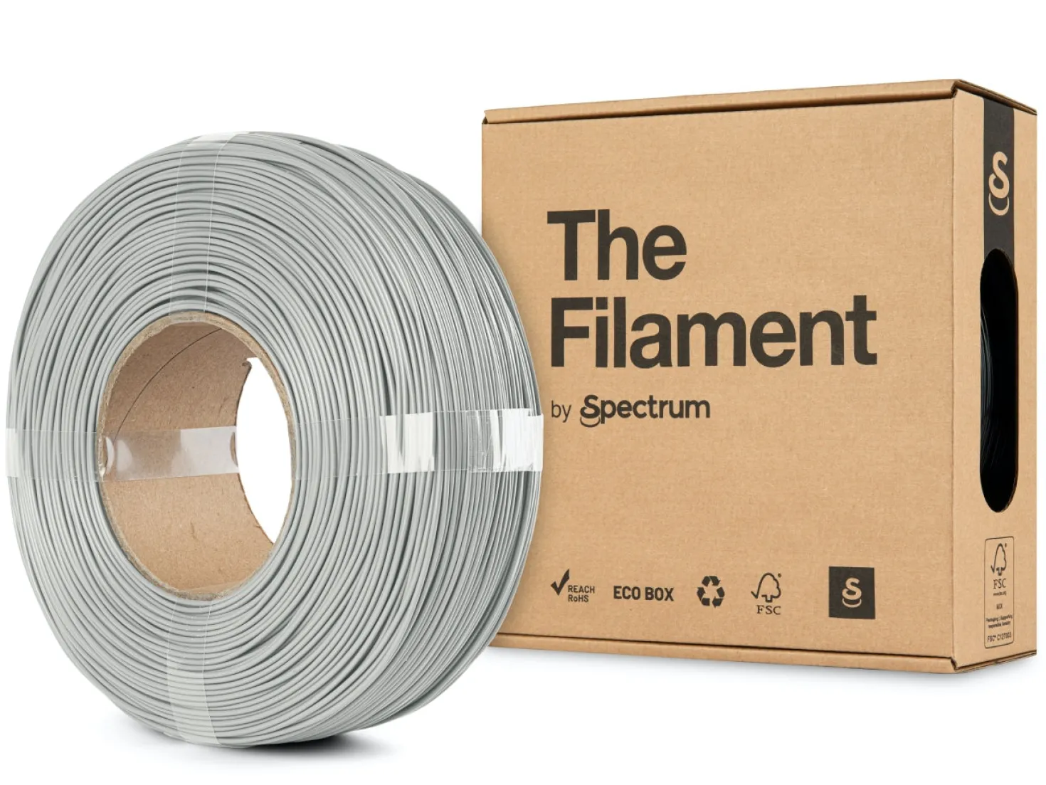 The Filament - PETG - Cloud Grey - 1.75mm - 1kg - Refill