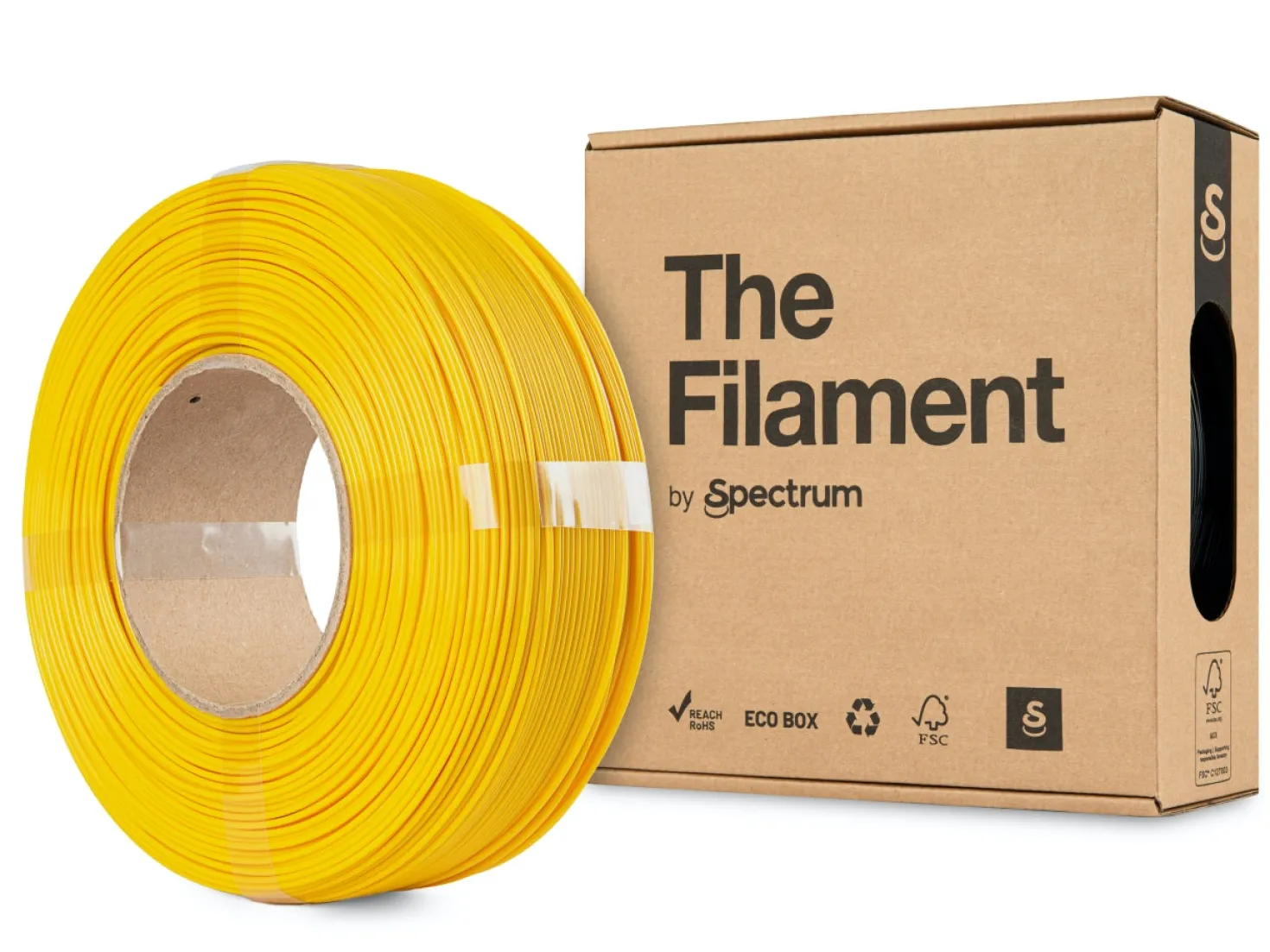 The Filament - PETG - Sorbet Yellow - 1.75mm - 1kg - Refill
