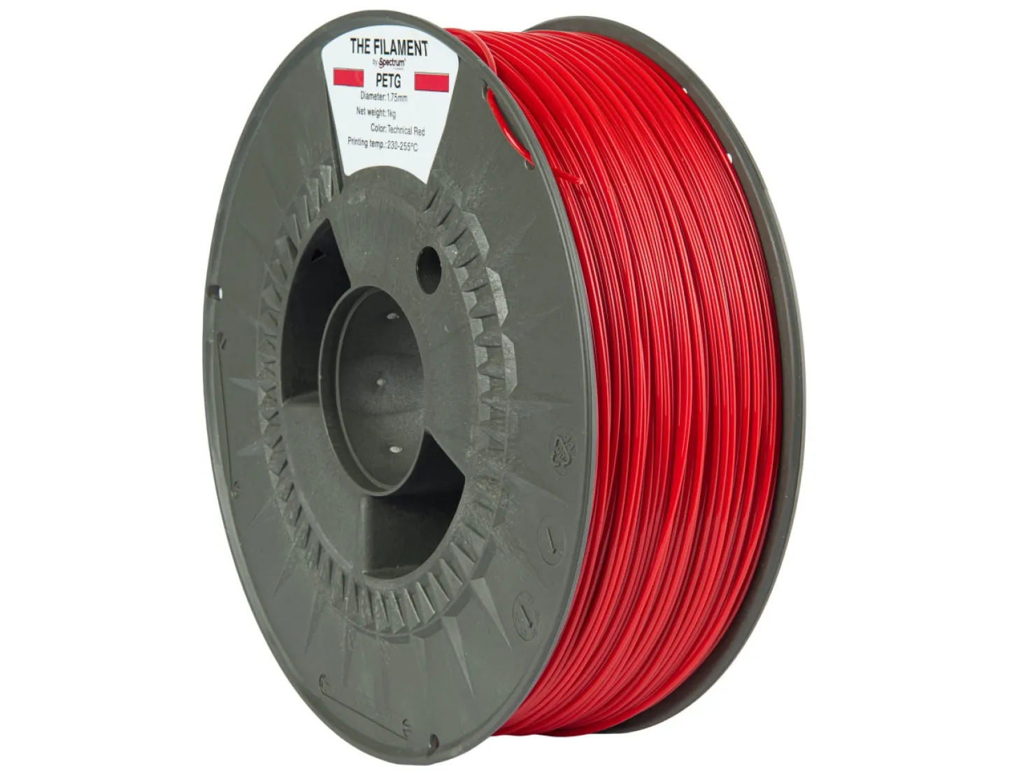 The Filament - PETG - Technical Red - 1.75mm - 1kg