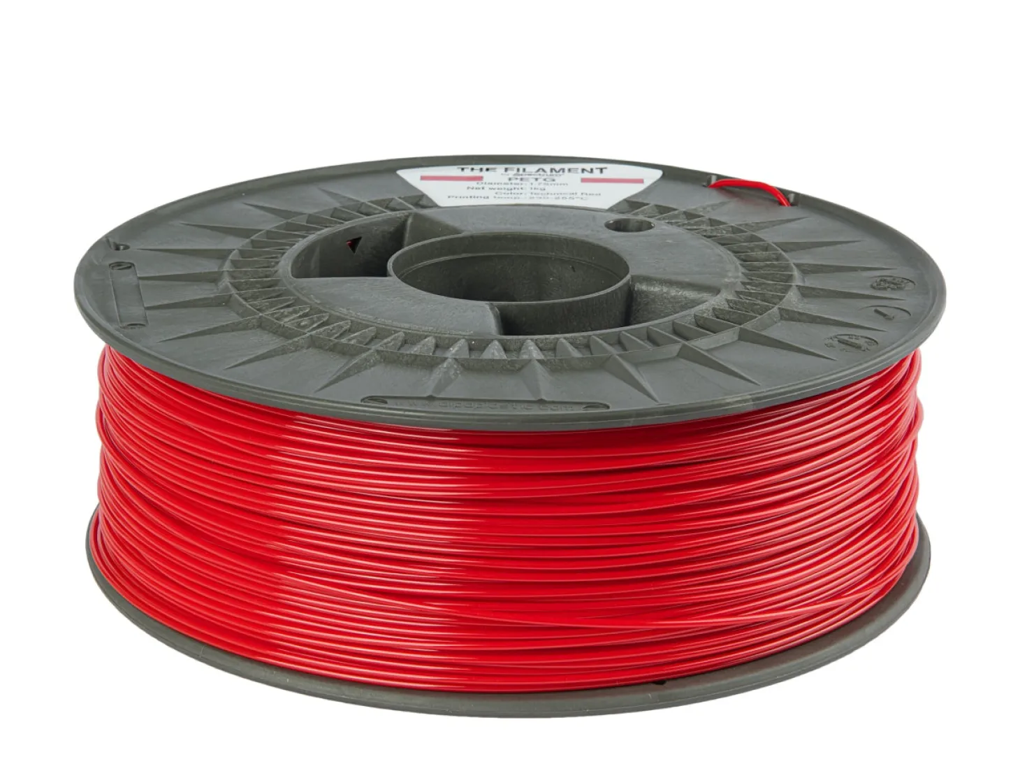 The Filament - PETG - Technical Red - 1.75mm - 1kg