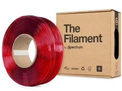 The Filament - PETG - Transparent Red - 1.75mm - 1kg - Refill