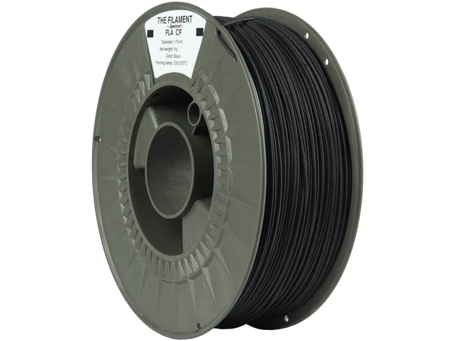 The Filament - PLA CF - Black - 1.75mm - 1kg