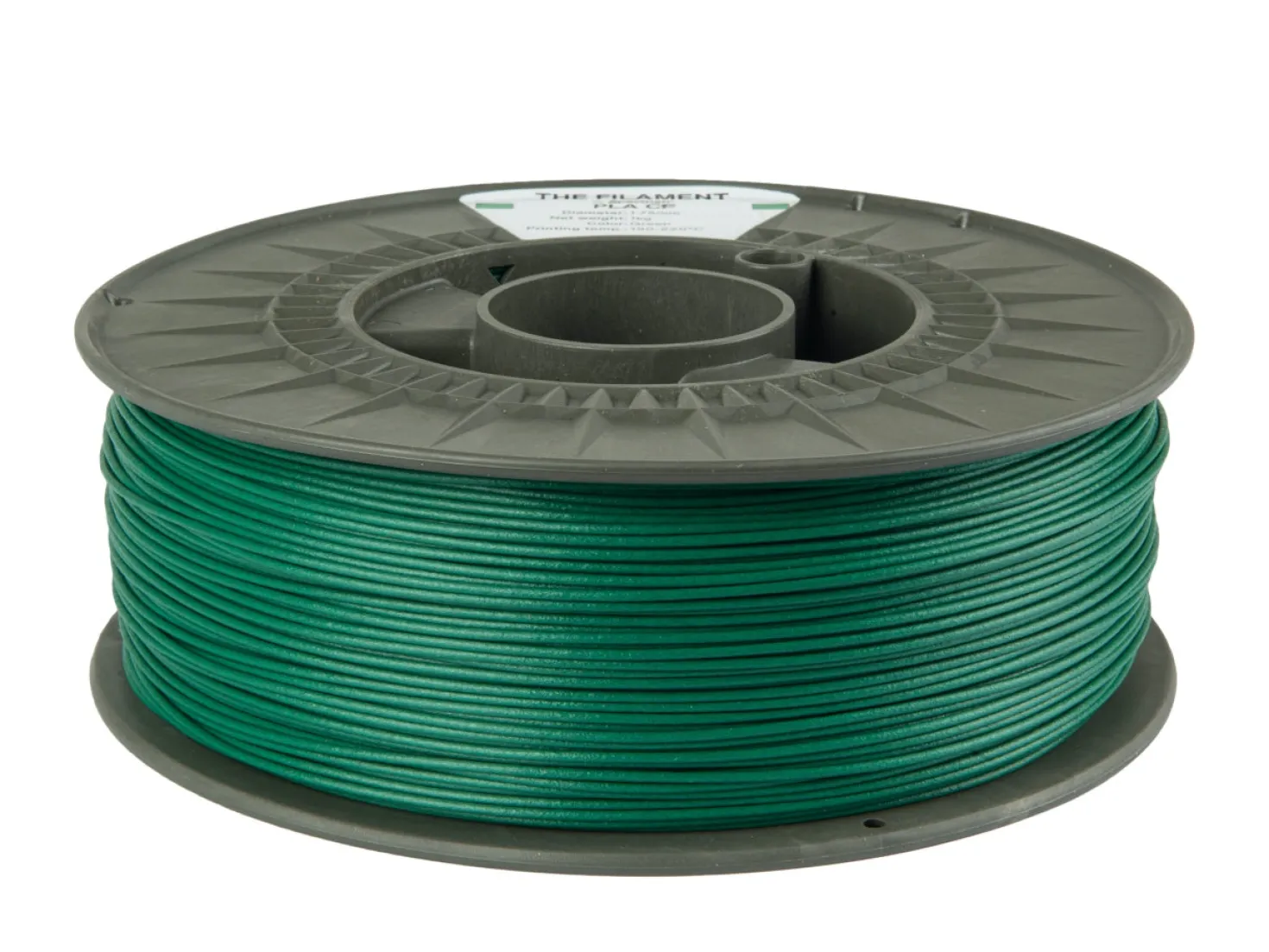 The Filament - PLA CF - Green - 1.75mm 1kg