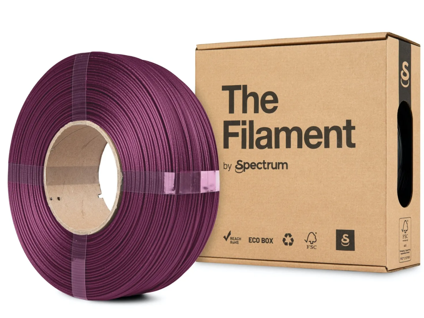 The Filament - PLA CF - Violet - 1.75mm - 1kg - Refill