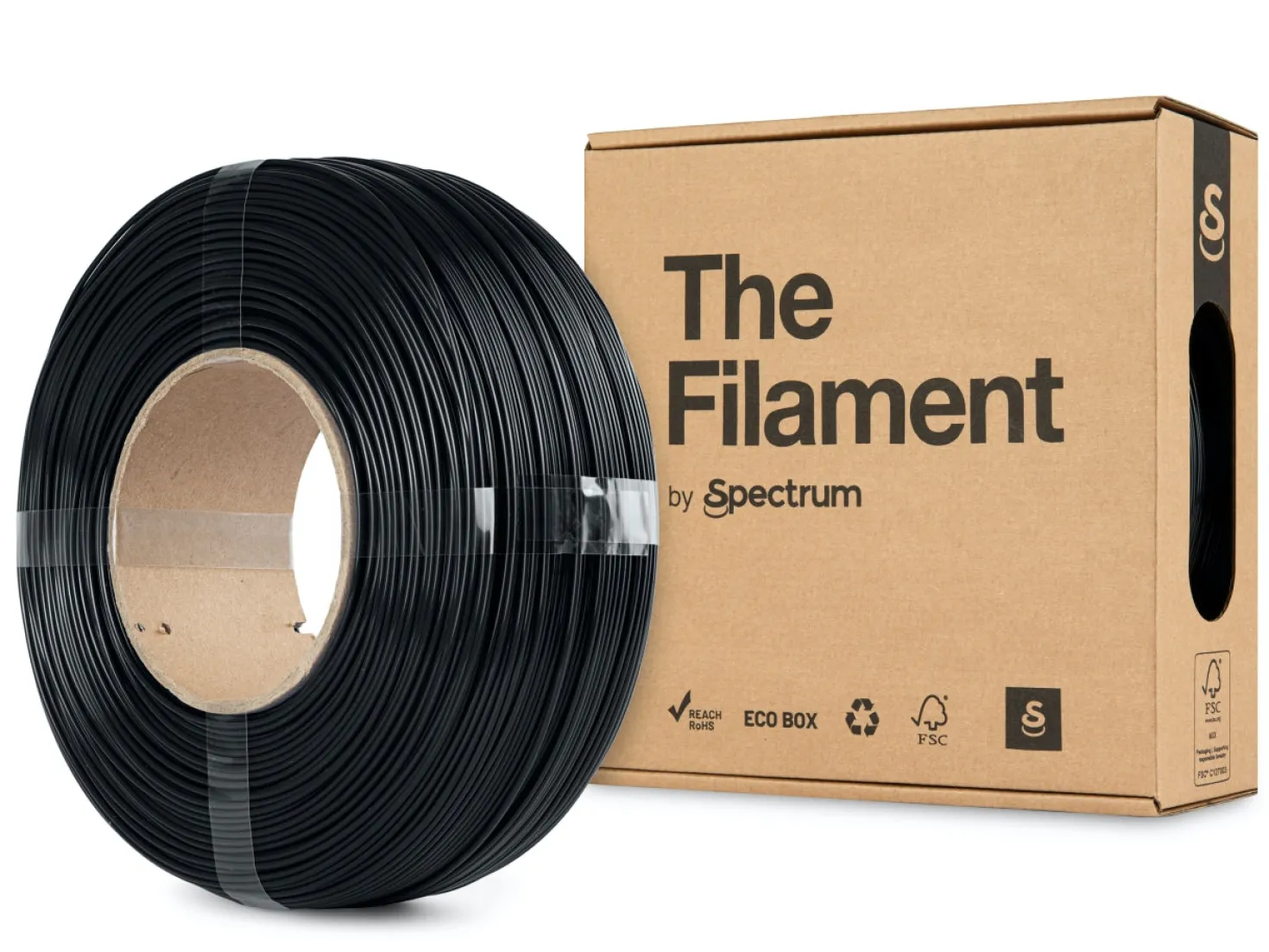 The Filament - PLA High Speed - Midnight Black - 1.75mm - 1kg - Refill