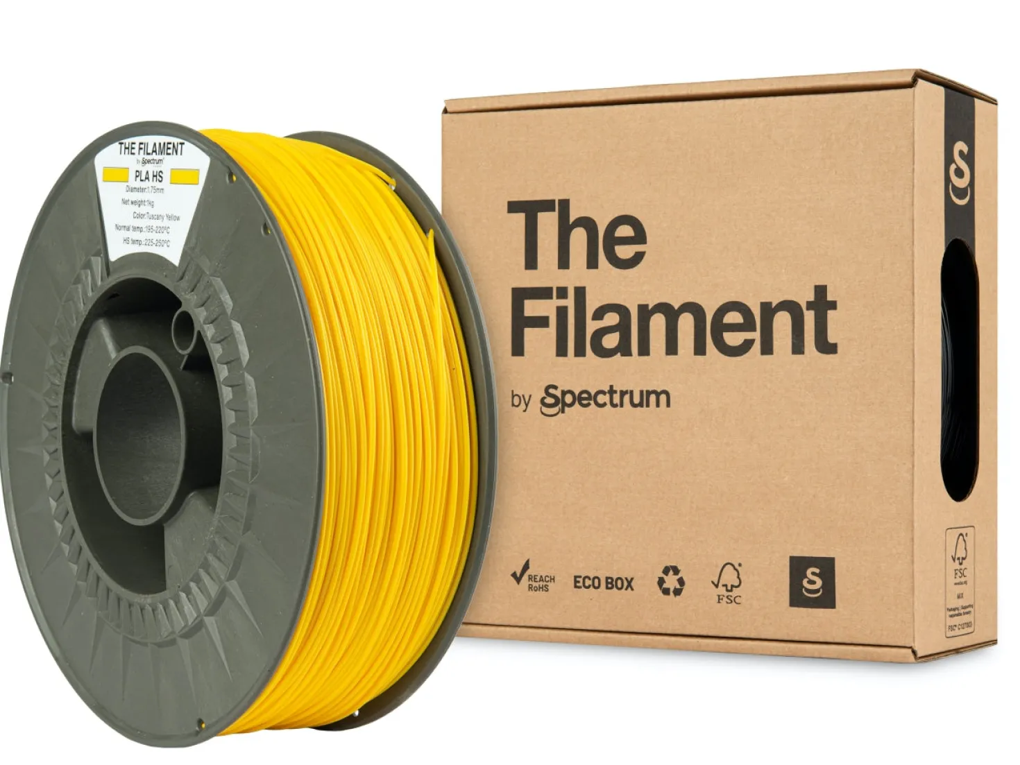 The Filament - PLA High Speed - Tuscany Yellow - 1.75mm - 1kg