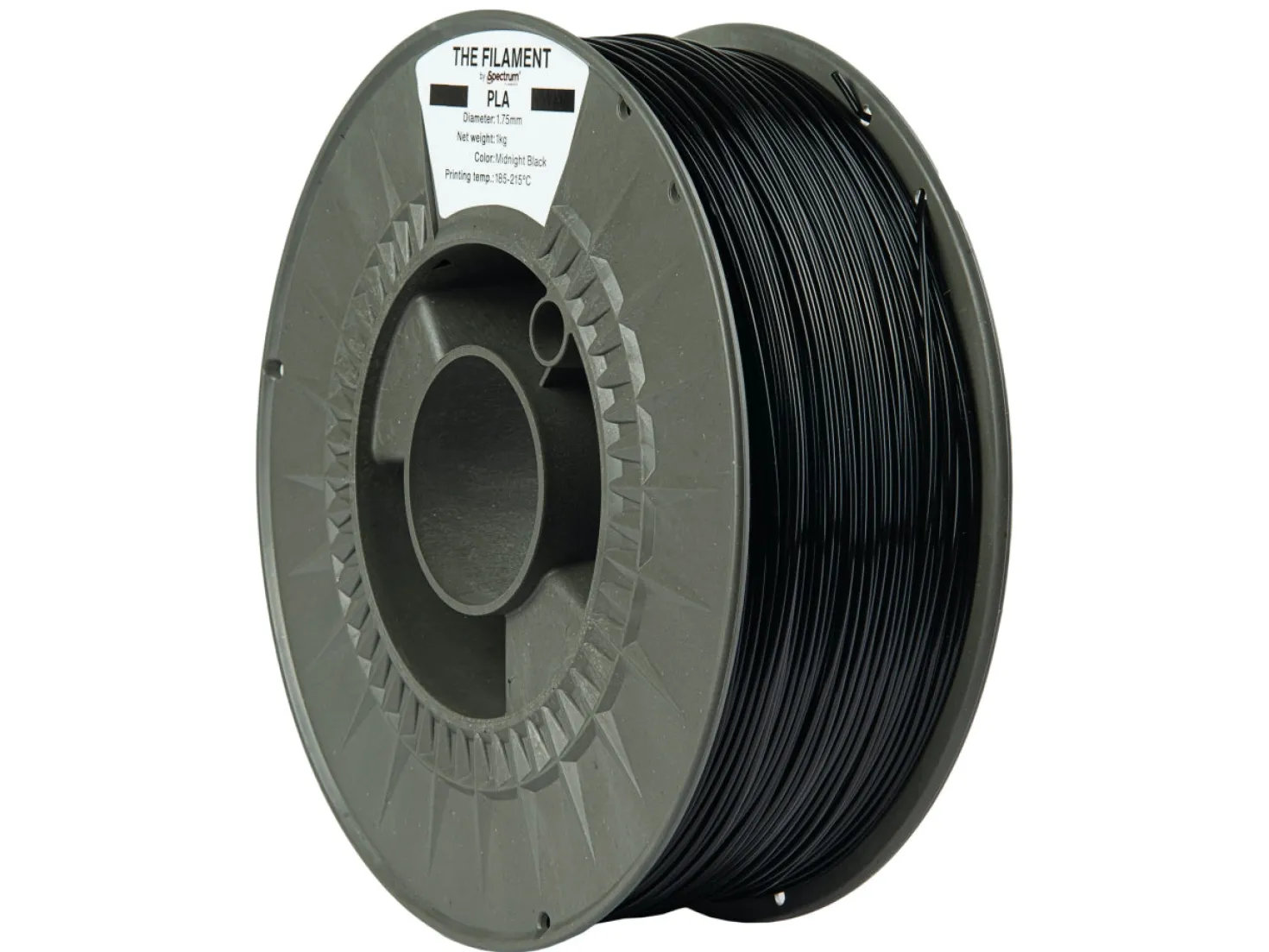 The Filament - PLA - Midnight Black - 1.75mm - 1kg