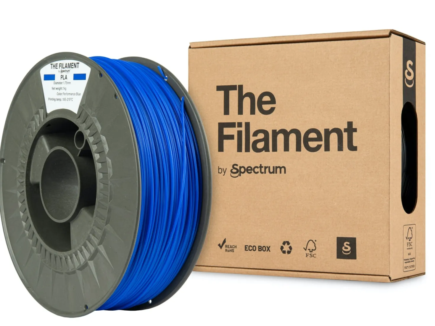 The Filament - PLA - Performance Blue - 1.75mm - 1kg