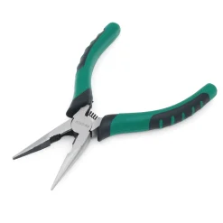 Tuosen Tools - 6 Inch Steel Long Nose Pliers / Sharp Nose Pliers