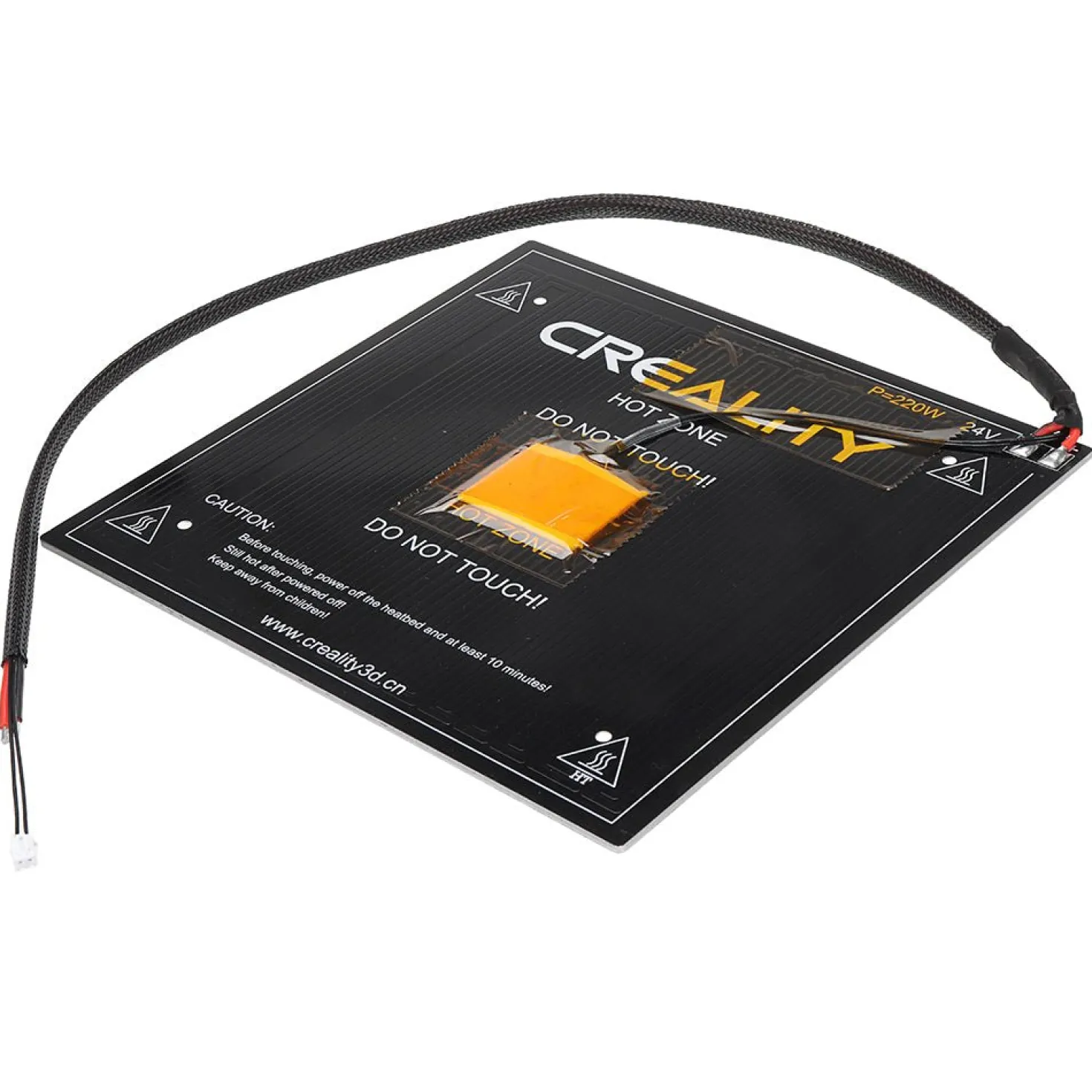 (UDGÅR) - Creality 3D - Heatbed - Ender 3 Series / CR-20 - 235x235mm