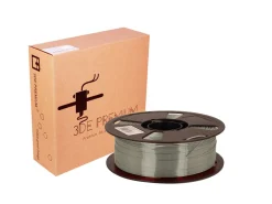 (UDGÅR) 3DE Premium - PLA High Speed - Silky Silver - 1.75mm - 1kg