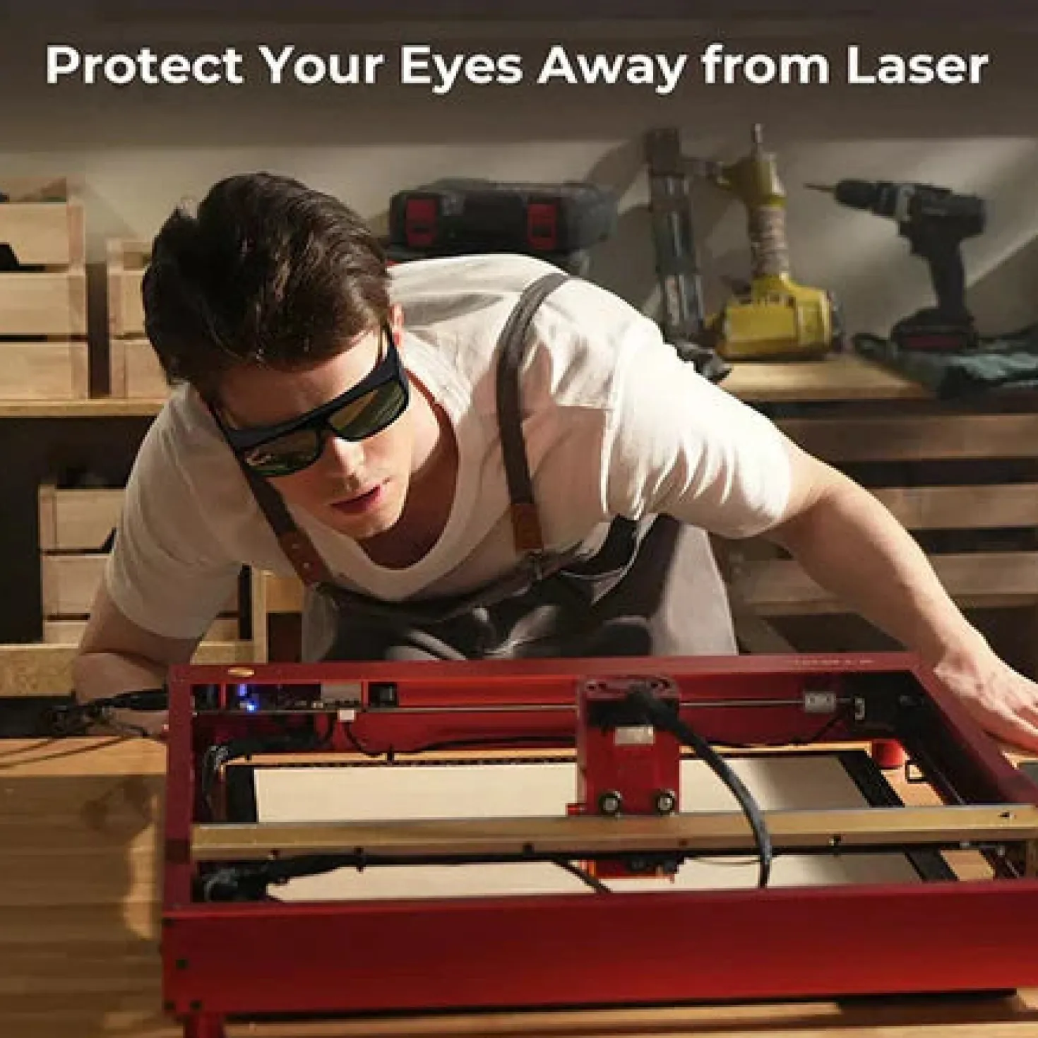 (UDGÅR) - xTool - Safety Goggles for Laser (316nm-450nm & 900nm-1080nm)