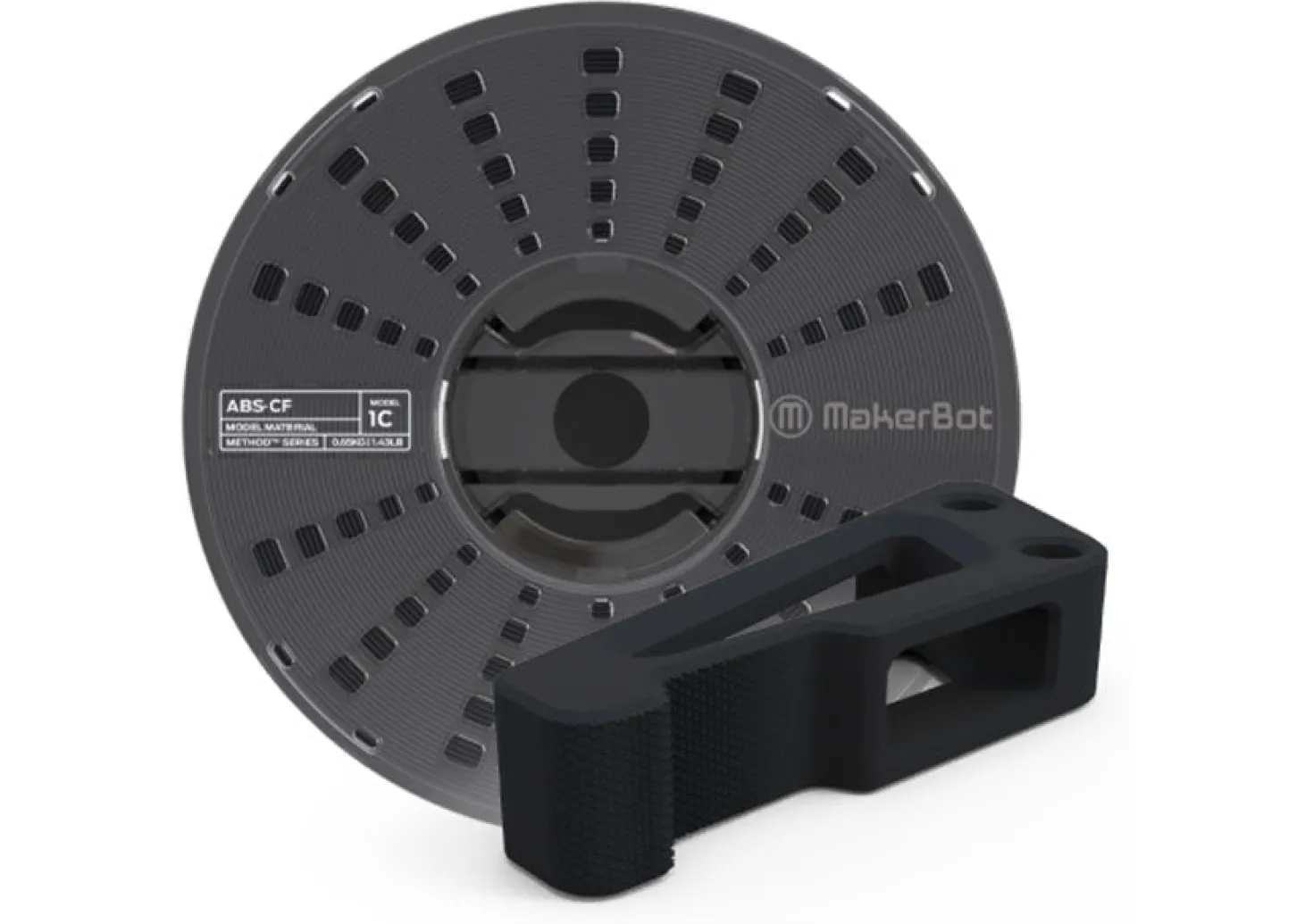 UltiMaker - Method - ABS CF - Black - 1.75mm - 500g