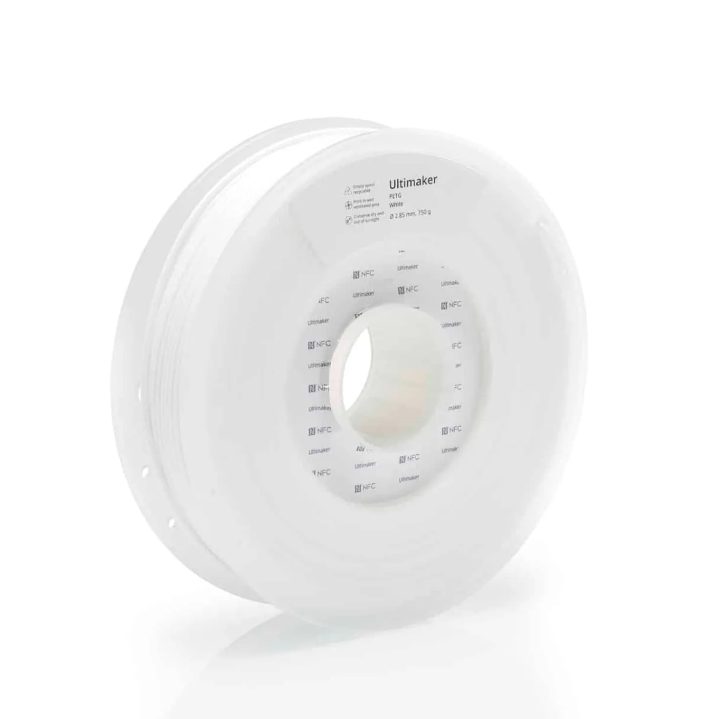 UltiMaker - PETG - White - 2.85mm - 750g