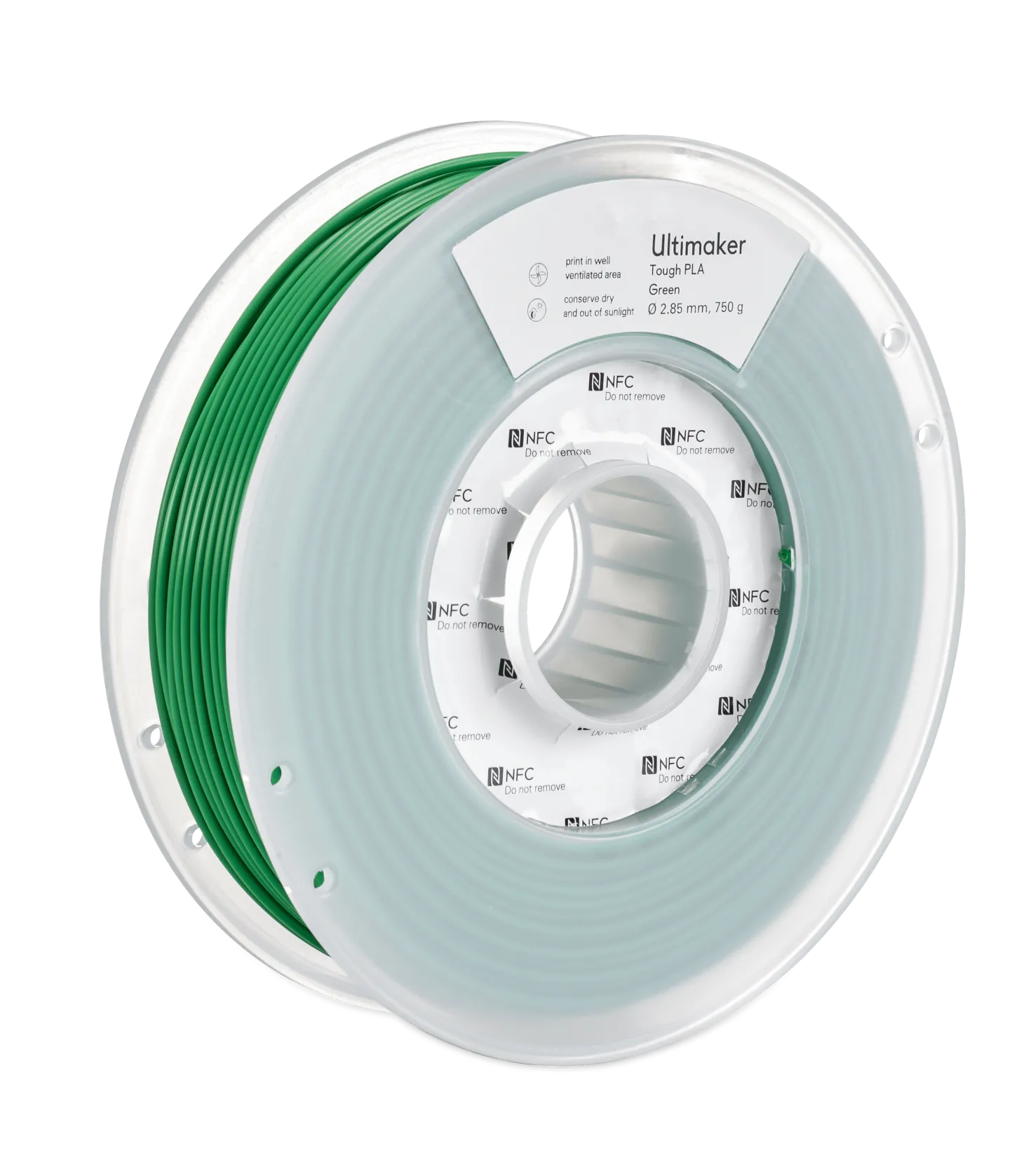 UltiMaker PLA Tough - Green - 2.85mm -750g