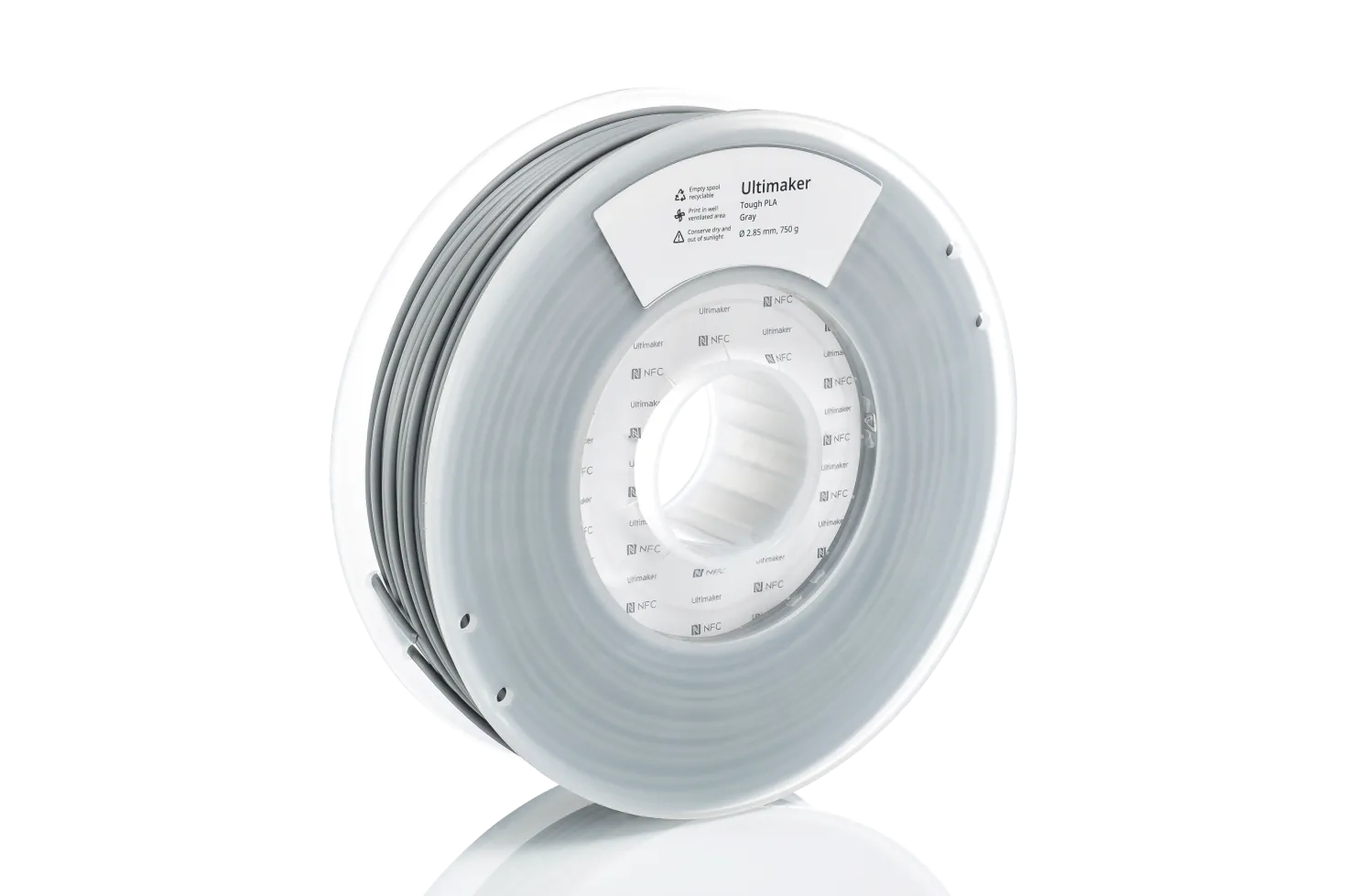 UltiMaker PLA Tough - Grey - 2.85mm - 750g