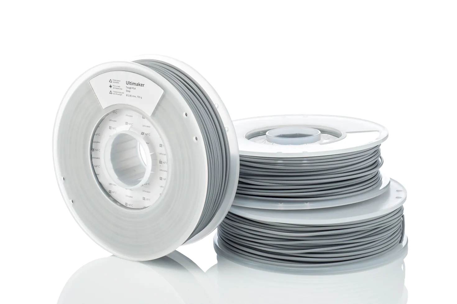 UltiMaker PLA Tough - Grey - 2.85mm - 750g