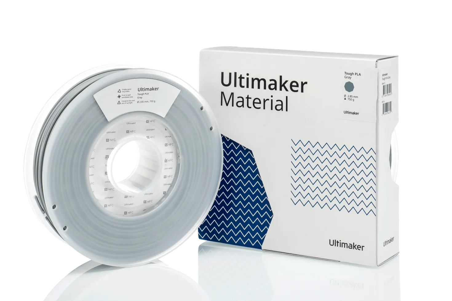 UltiMaker PLA Tough - Grey - 2.85mm - 750g