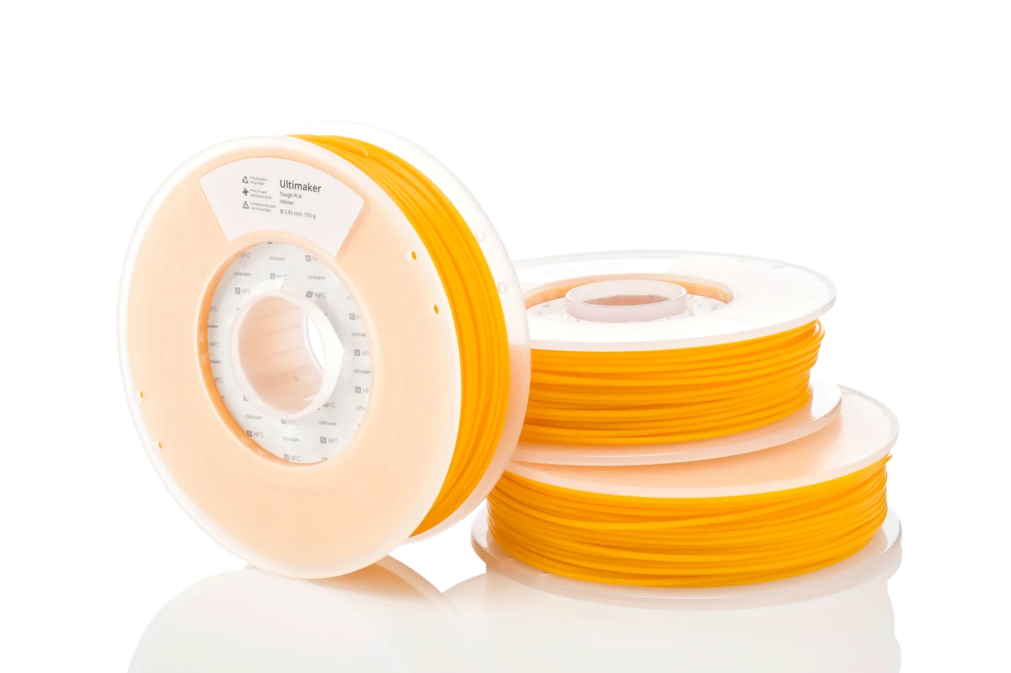 UltiMaker PLA Tough - Yellow - 2.85mm - 750g