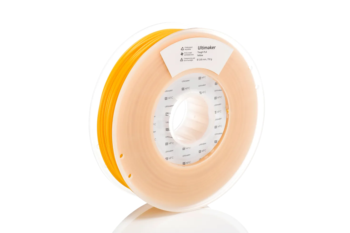 UltiMaker PLA Tough - Yellow - 2.85mm - 750g
